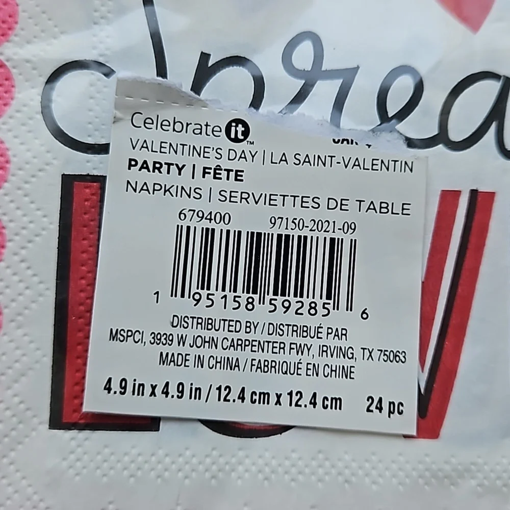 LOVE Party Napkins Bundle